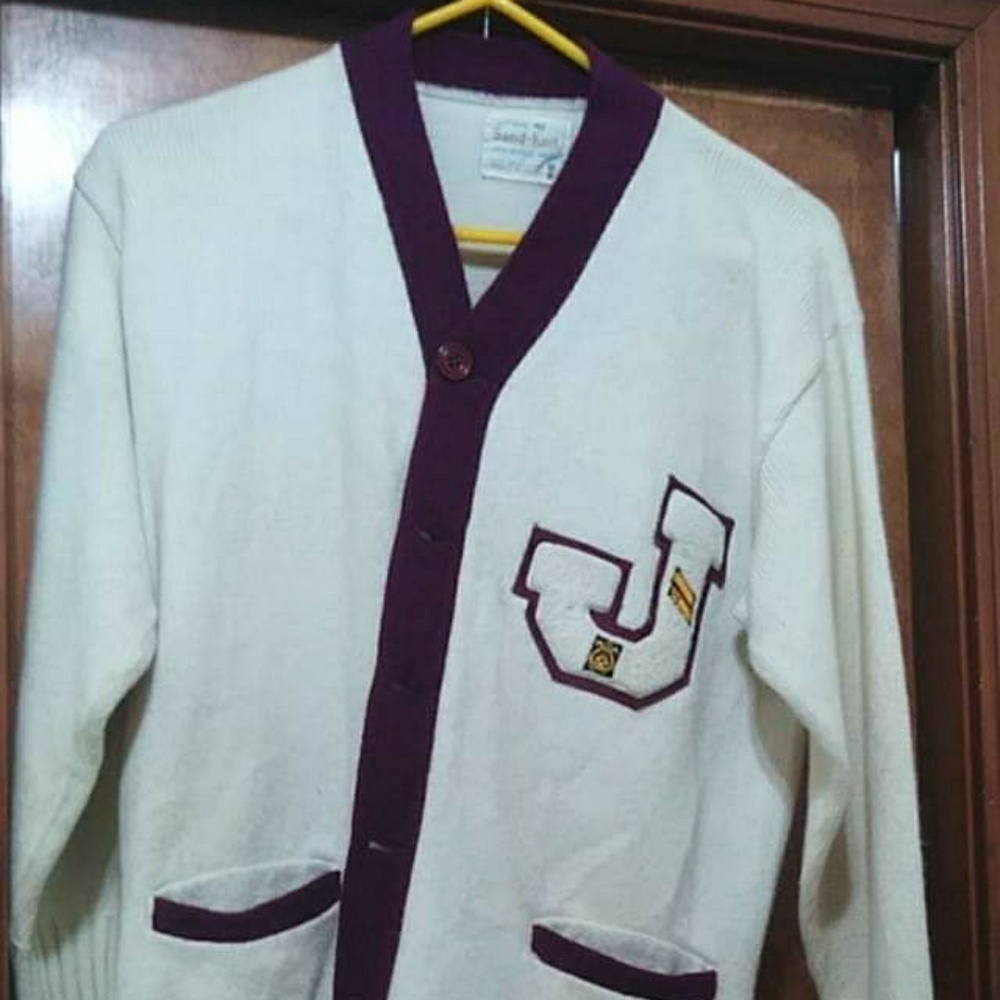 Vintage Letterman's Cardigan Pinup Rockabilly